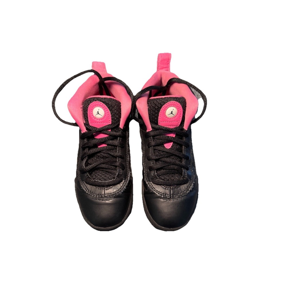 Jordan Jumpman Pro GS Black Pinksicle Size 12C AV3250-006 Sneakers Shoes